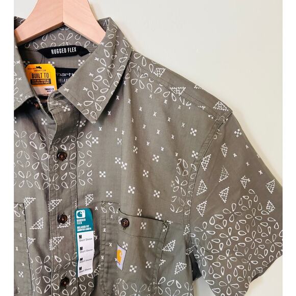 Carhartt Rugged Flex Relaxed-Fit Lightweight Shirt - Picture 4 of 8